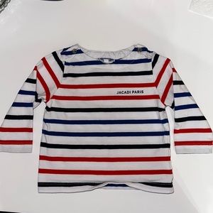 Jacadi -12 months - long sleeve Sailor shirt